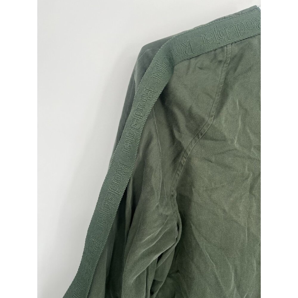 Rodebjer Green Button Down Top Size Small With Sl… - image 5